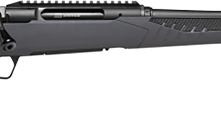 Savage Arms 57910 Impulse Driven Hunter 300 Win Mag 3+1 20" Matte Black Threaded Barrel, Matte Black Carbon Steel Receiver w/Picatinny Rail, Gray AccuStock Synthetic Stock, Ambidextrous