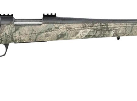 CVA CR6981 Cascade  Full Size 300 Win Mag 3+1, 24" Sniper Gray Cerakote Steel Threaded Barrel, Sniper Gray Cerakote Steel Receiver, Exclusive Realtree Rockslide Fixed w/SoftTouch Stock, Right Hand