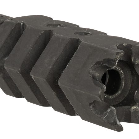 ATI Outdoors A5102251 Shark Muzzle Brake Black Oxide Steel with 1/2"-28 tpi Threads for .223 Cal/5.56 AR-15