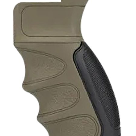 ATI Outdoors A5202347 X1 Flat Dark Earth Suregrip Rubber with Finger Grooves Fits AR Platform