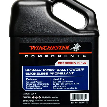 Winchester Powder STABALLMATCH8 Staball Match Rifle Powder 8LB