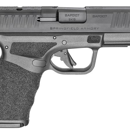 Springfield Armory HCP9379BOSPLC Hellcat Pro OSP Compact 9mm Luger 10+1 3.70" Black Melonite Steel Barrel & Optic Ready/Serrated Slide, Black Polymer Frame w/Picatinny Rail, Textured Grip