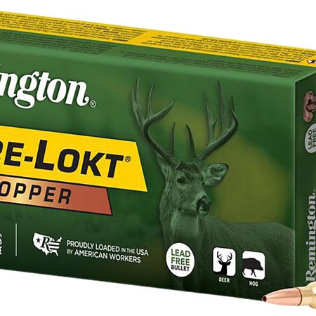 Remington Ammunition R27858 Core-Lokt Copper 300WinMag 180gr Copper Hollow Point 20 Per Box/10 Case