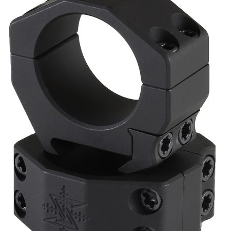 Seekins Precision 0010620016 Scope Rings  Matte Black 30mm Extra High
