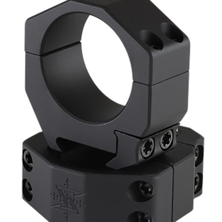 Seekins Precision 0010640002 Scope Rings  Matte Black 35mm Low