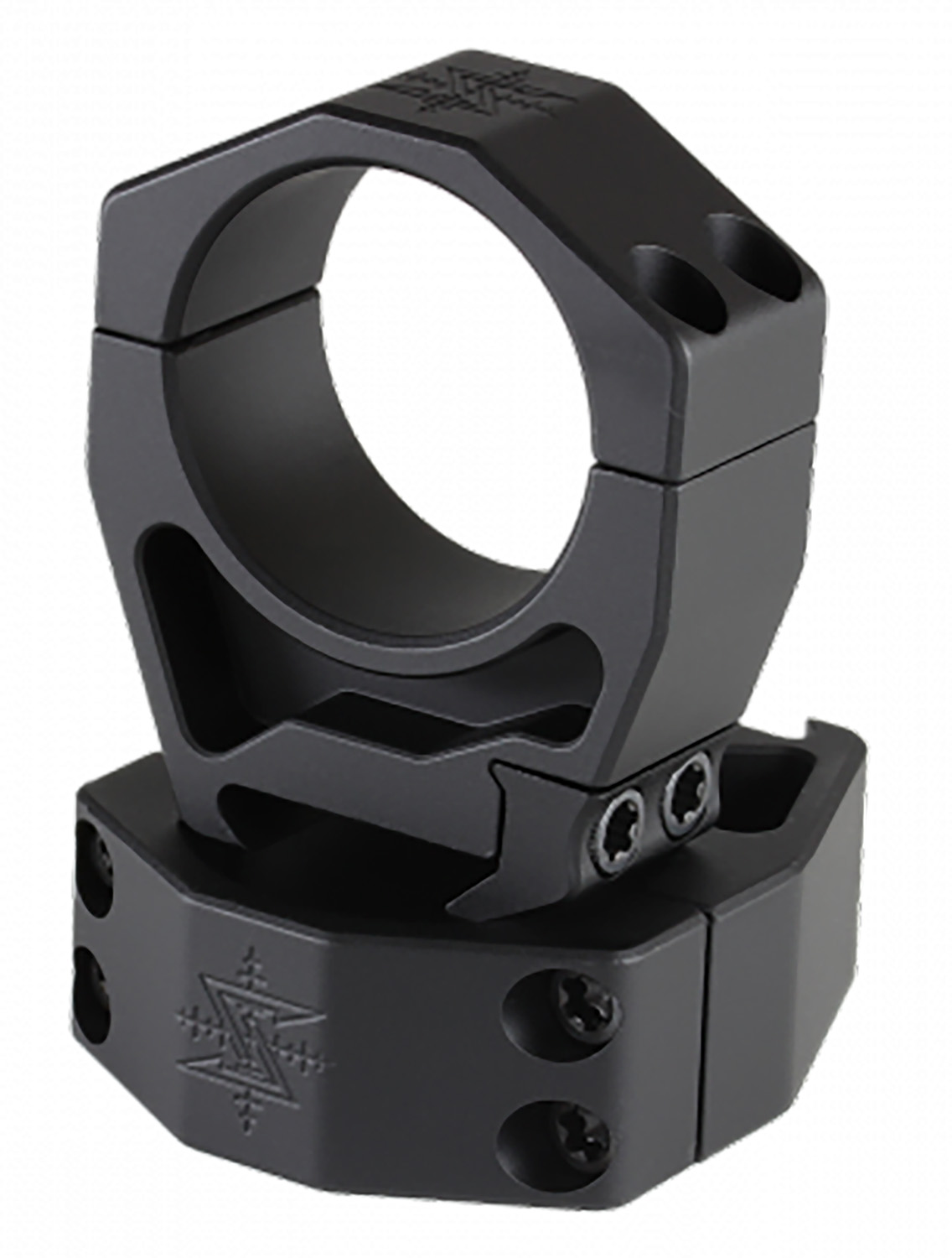 Seekins Precision 0010640004 Scope Rings Matte Black 35mm High