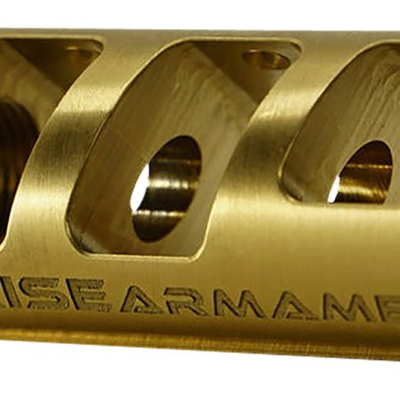 Rise Armament RA701223TIN RA-701  Gold Nitride Titanium with 1/2"-28 tpi Threads for 22 Cal
