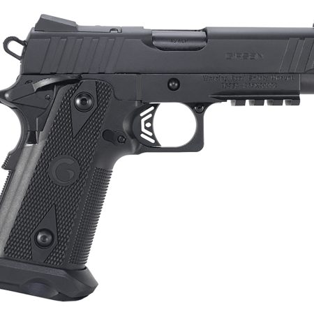 Girsan 395010 Witness2311  10mm Auto 15+1 4.25" Black Steel Barrel, Black Optic/Ready Serrated Black Polymer Frame w/Beavertail & Picatinny Rail, Black Checkered Polymer Grip, Ambidextrous