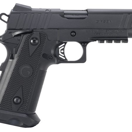 Girsan 395050 Witness2311  45 ACP 11+1 4.25" Black Steel Barrel, Black Serrated Steel Slide, Black Polymer Frame w/Beavertail & Picatinny Rail, Black Checkered Polymer Grip, Ambidextrous