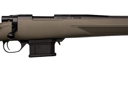 Howa HMA60804G M1500 Mini Action Compact 6mm ARC 5+1 20" Black Steel Barrel, Black Drilled & Tapped Steel Receiver, OD Green Fixed HTI Synthetic Stock, Right Hand