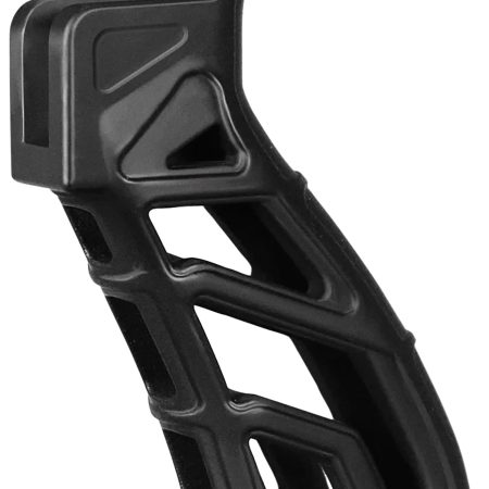 ADAPTIVE TACTICAL AT01900 Lightweight Tactical Grip (LTG) Skeletonized Black Polymer, 25 Degree Grip Angle, Fits AR Platform