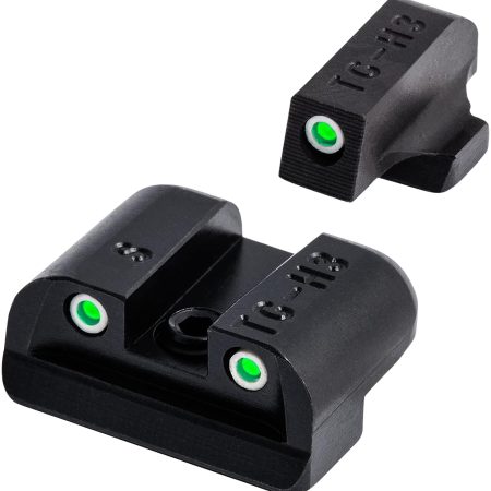 TruGlo TG231S2 Tritium Black | Green Tritium Front Sight Green Tritium Rear Sight