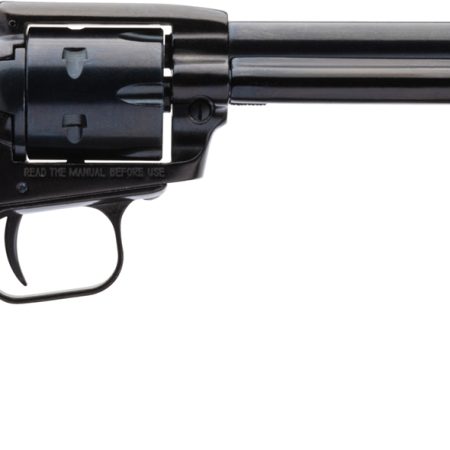 Heritage Mfg RR22MB6PRL Rough Rider  22 LR 22 WMR 6 Shot 6.50" Black Barrel, Cylinder & Frame, Altamont White Pearl Grips