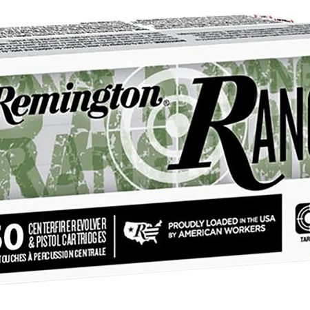 Remington Ammunition R27778 Range  9mmLuger 115gr Full Metal Jacket 50 Per Box/20 Case