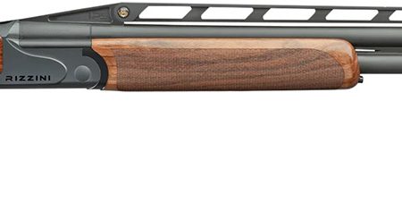 Rizzini USA 26011232 BR110 Sporter IPS Over/Under 12 Gauge 2rd 32" Chrome Lined XL Back Bored, Adj. Vent Rib, Matte Gray Barrel/Rec, Grade II Turkish Walnut Stock w/Adj Comb, 5 Ext. Chokes