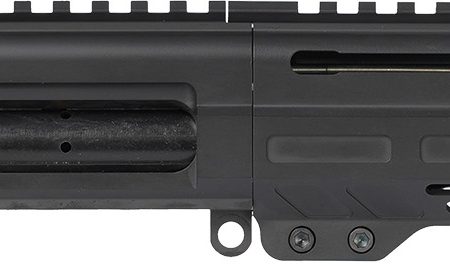 CMMG 30B0E67AB Dissent MK4 300 Blackout 6.50", Left Side Charging Handle, Armor Black, Zeroed Linear Comp, 4.60" M-LOK Handguard, Picatinny End Plate, Fits AR-Platform