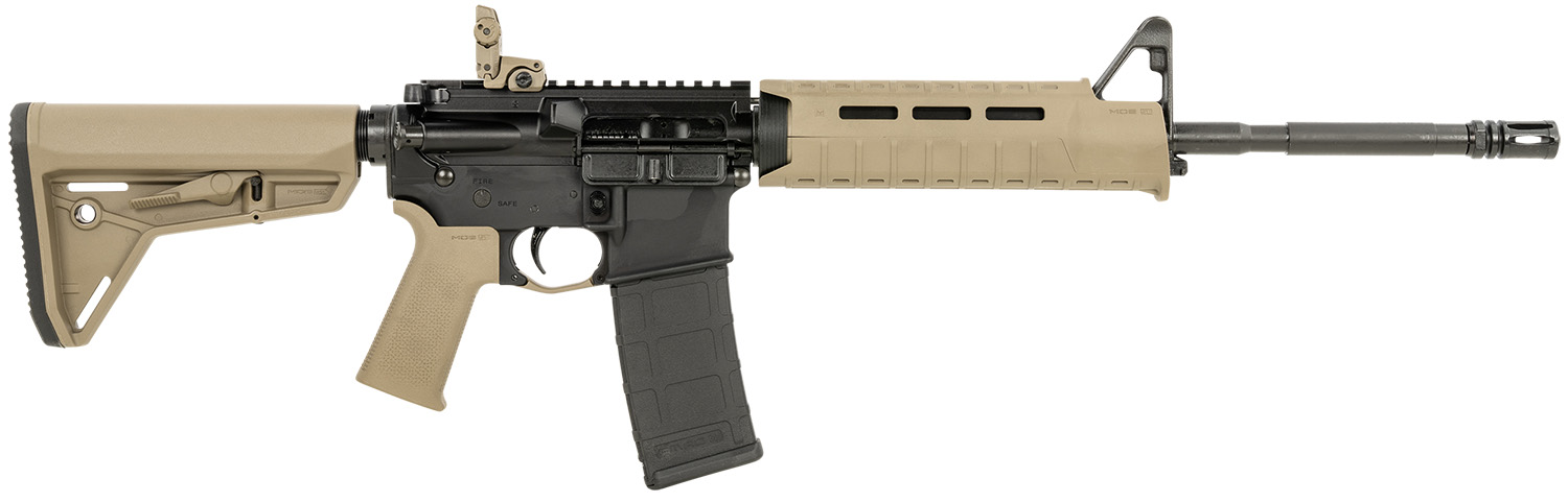 Colt Mfg CR6920MPSFDE M4 Carbine 5.56x45mm NATO 30+1 16.10", Black Rec, FDE Magpul Furniture, SL Carbine Stock & Grip, Vertical Grip, MBUS Rear Sight