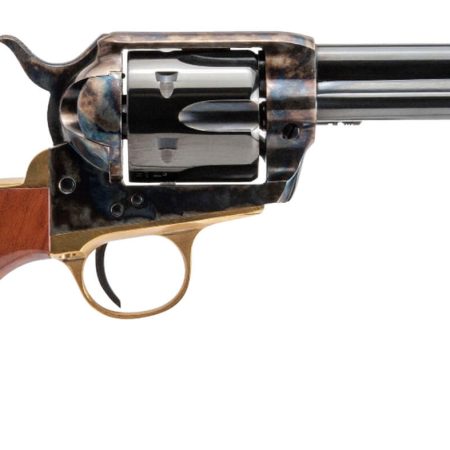 Cimarron PPP9MM Pistolero  9mm Luger 6 Shot, 4.75" Blued Barrel & Cylinder, Color Case Hardened Frame, Walnut Grip