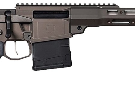 Q LLC FIX8616INRIFLEBLK The Fix  8.6 Blackout 10+1 16" Tapered Threaded Barrel, Gray, Fully Adj. Folding Stock, Magpul K Grip, 15" Q-Sert Handgaurd, AR-10/SR-25 Mag, Cherry Bomb Brake, Ambi Controls