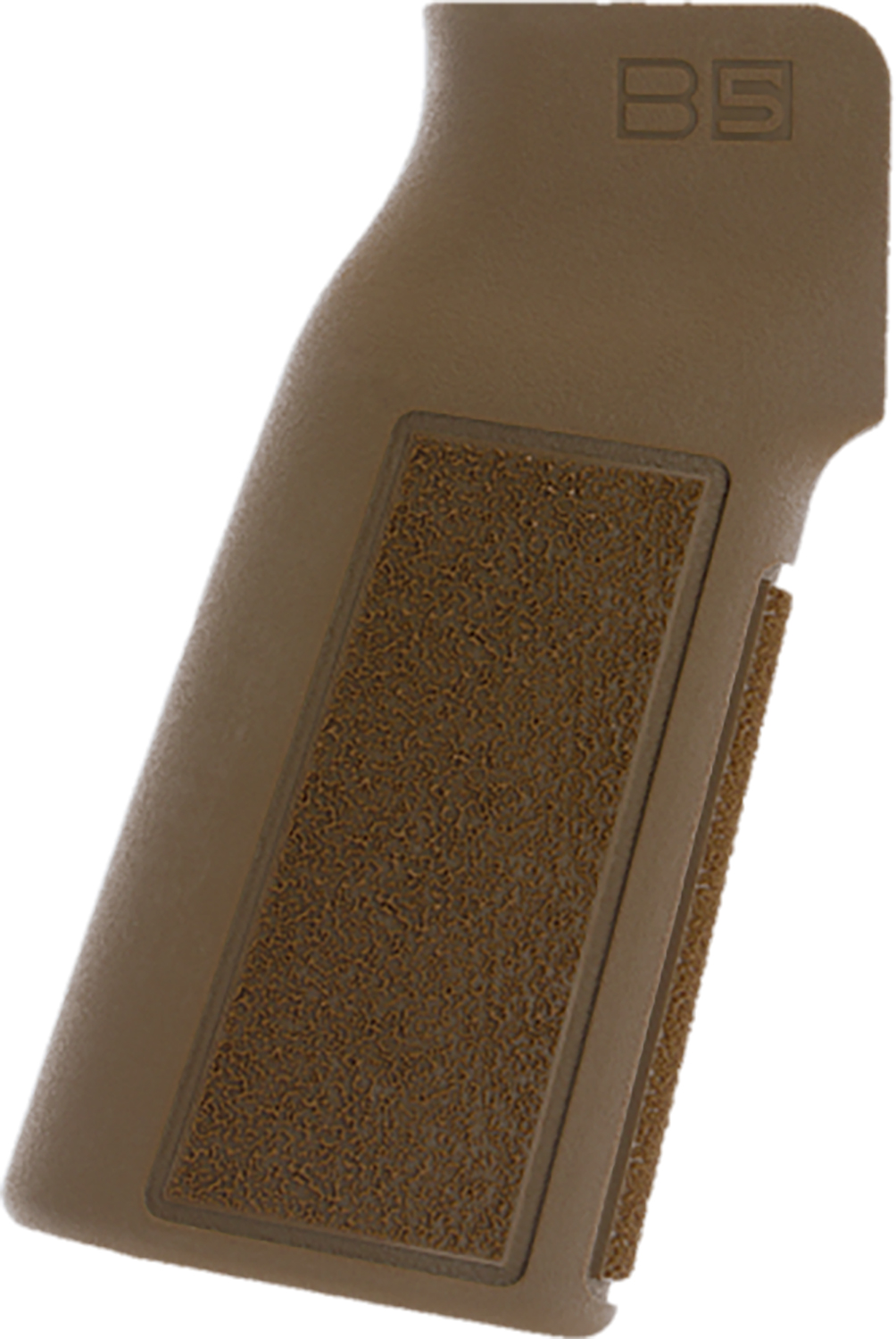 B5 Systems PGR1454 Type 22 P-Grip Coyote Brown Aggressive Textured Polymer, Increased Vertical Grip Angle with No Backstrap, Fits AR-Platform