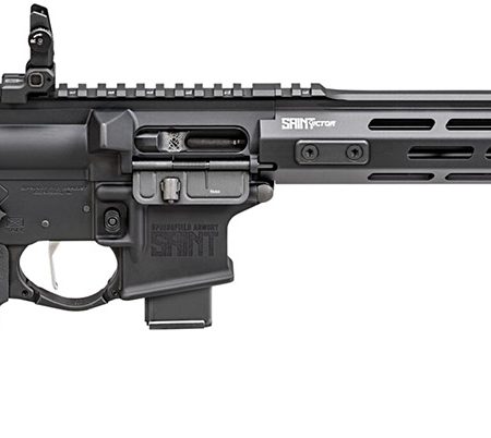 Springfield Armory STV91609BLC SAINT Victor 9mm Luger 16" 10+1, Black, B5 Sytems Bravo Stock & Type 23 Grip, Flip-Up Sights, Blast Diverter