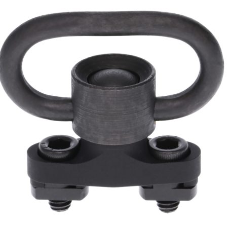 Rival Arms RARA92P4A QD Rail Mount Swivel  Recessed Button, Includes Swivel & Adapter, Fits M-LOK Rail