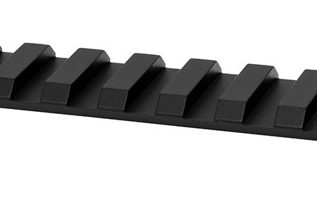 Warne V46520MOA Vapor Picatinny Rail Black Anodized Fits Savage 110 Long Action, 20 MOA