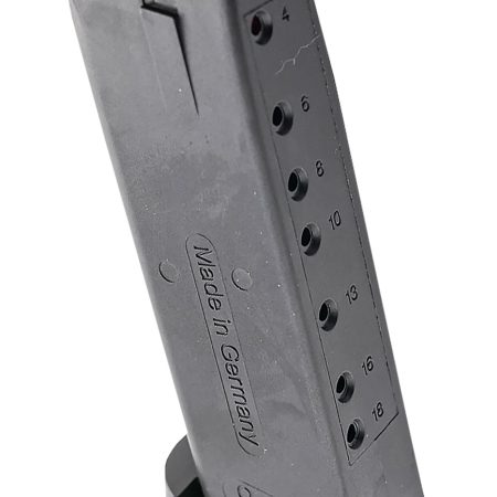 HK 50259081 USP  Black Detachable 18rd 9mm Luger for H&K USP/USP Tactical/USP Elite/USP Expert