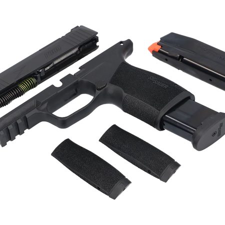 Sig Sauer 8901443 Caliber Exchange Kit 9mm Luger 3.10" 17rd (2) Black Optic Cut Slide Polymer Picatinny Rail Frame X-Ray 3 Sights for All Sig P365 Models