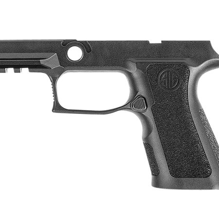 Sig Sauer GRIPMODXC943MBLK P320 Grip Module X-Series Compact (Medium Size Module), 9mm Luger/40 S&W/357 Sig, Black Polymer, Fits Sig P320 (3.60" & 3.90")