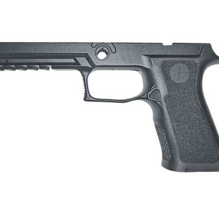 Sig Sauer GRIPMODXF943MBLK P320 Grip Module X-Series (Medium Size Module), 9mm Luger/40 S&W/357 Sig, Black Polymer, Fits Full Size Sig P320 (4.70")