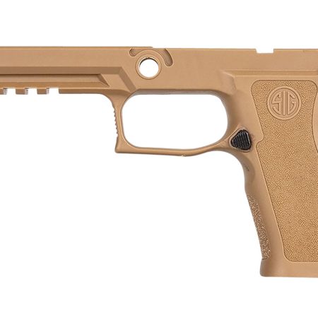 Sig Sauer GRIPMODXF943MCOY P320 Grip Module X-Series (Medium Size Module), 9mm Luger/40 S&W/357 Sig, Coyote Polymer, Fits Full Size Sig P320 (4.70")