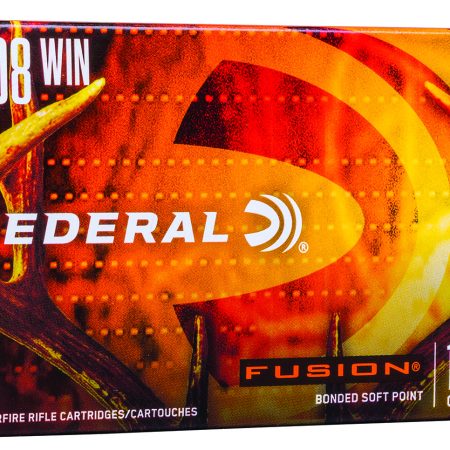 Federal F308FS2 Fusion  308Win 165gr Bonded Soft Point 20 Per Box/10 Case