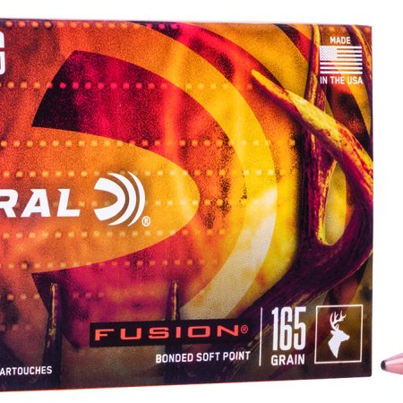 Federal F3006FS2 Fusion 30-06Springfield 165gr Bonded Soft Point 20 Per Box/10 Case