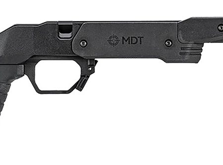 Mdt Sporting Goods Inc 105051BLK XRS Chassis Black Aluminum Core with Polymer Panels, Adj. Cheekrest, M-LOK Forend, Interchangeable Grips, AICS Mag Compatible, Fits CZ 457