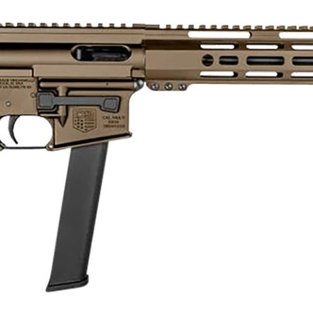Diamondback DB1418P061 DB15 9mm Luger 32+1 16", FDE Rec/M-Lok Handgaurd, Carbon Lower, Black Magpul CTR Stock/K2 Grip, Flash Hider