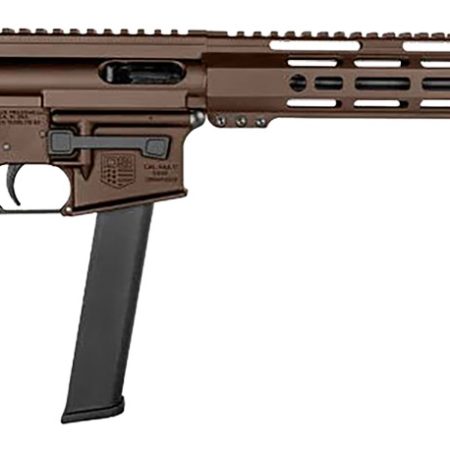 Diamondback DB1418P071 DB15 9mm Luger 32+1 16", Midnight Bronze Rec/M-Lok Handgaurd, Carbon Lower, Black Magpul CTR Stock/K2 Grip, Flash Hider
