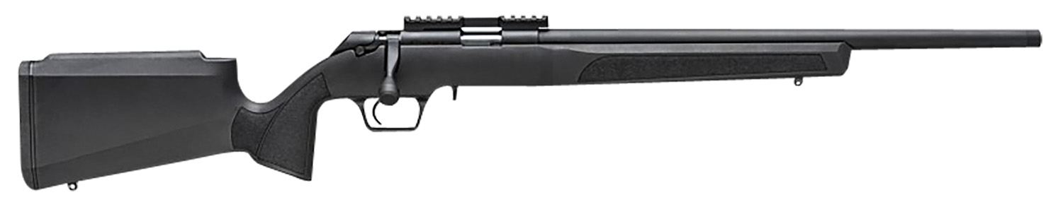 Springfield Armory BART92022B Model 2020 Rimfire Target 22 LR 10+1 20" Matte Blued Heavy Threaded Barrel, Matte Blued Picatinny Rail Steel Receiver, Fixed Black Synthetic Stock