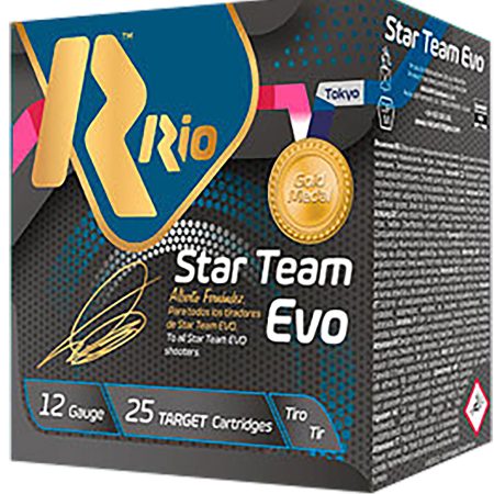 Rio Ammunition ST2875 Star Team EVO 12Gauge 2.75" 1oz 7.5Shot 25 Per Box/10 Case