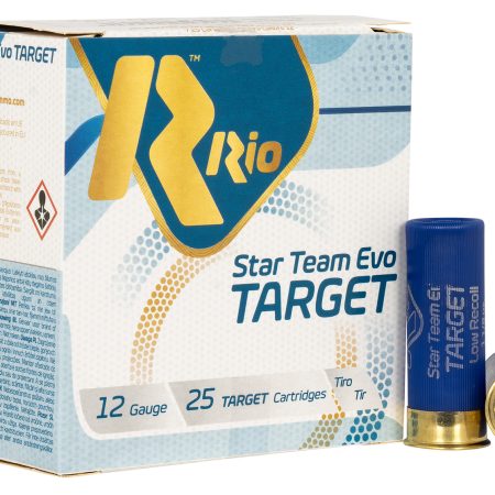 Rio Ammunition STT32LR8 Team Target  12Gauge 2.75" 1 1/8oz 8Shot 25 Per Box