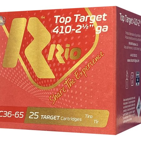 Rio Ammunition RC3675 Top Target  410 Gauge 2.50" 1/2 oz 7.5 Shot 25 Per Box/10 Case