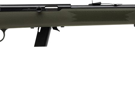 Savage Arms 40221 64 F Full Size 22 LR 10+1 21" Matte Black Carbon Steel Barrel, Grooved Receiver, OD Green Fixed Synthetic Stock
