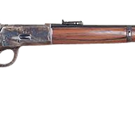 Cimarron AS067 1892 Cogburn Carbine 45 Colt (Long Colt) 10+1 20" Blued Round Barrel, Color Case Hardened Stainless Steel Receiver, Walnut Fixed Stock, Right Hand