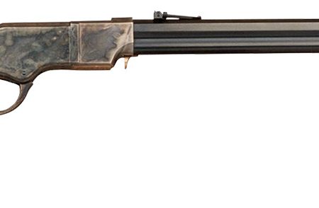 Cimarron CA236 1860 Henry Steel Framed 45 Colt (Long Colt) 12+1 24" Blued Octagon Barrel, Color Case Hardened Stainless Steel Receiver, Walnut Fixed Stock, Right Hand