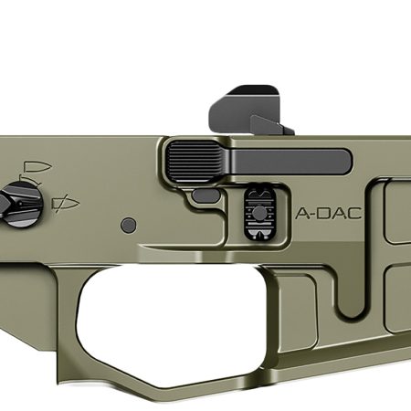 Radian Weapons R0391 A-DAC 15 Lower Receiver OD Green, Fully Ambi Controls, Talon 45/90 Safety, Ext. Bolt Catch, Left-Side Mag Release, Right-Side Bolt Release, Enhanced Takedown Pins