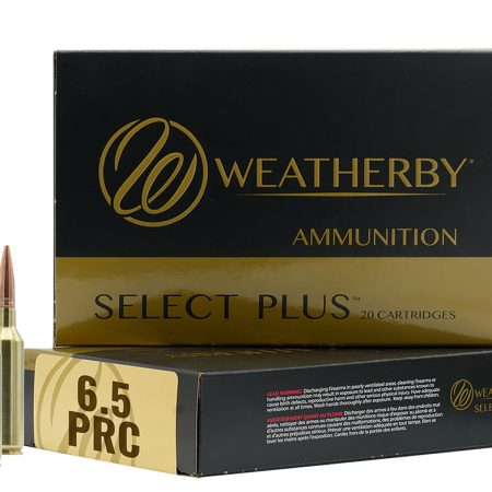 Weatherby M65PRC124HCB Select Plus 6.5PRC 124gr Hammer Custom 20 Per Box/10 Case