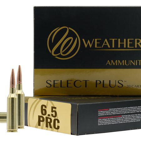 Weatherby F65PRC130SCO Select Plus  6.5PRC 130gr Swift Scirocco 20 Per Box/10 Case