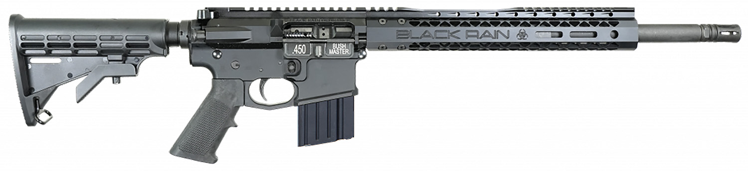 Black Rain Ordnance BROTYRANT450B Tyrant 450 Bushmaster 20+1 16", Black, 12" M-LOK Handgaurd, M4 Stock, A2 Grip, A2 Flash Hider, GI Trigger