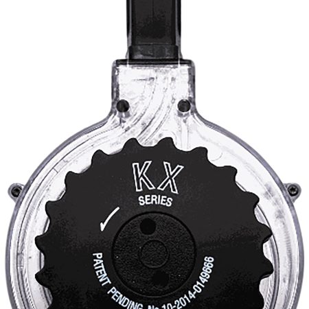 Kci Usa Inc KCIMZ036 AR-15  50rd Drum 5.56x45mm NATO Clear Polymer