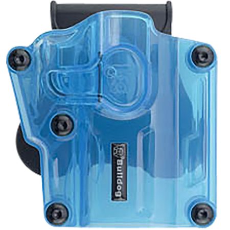 Bulldog MX005 Max Multi Fit OWB Transparent Blue Polymer Paddle Mount